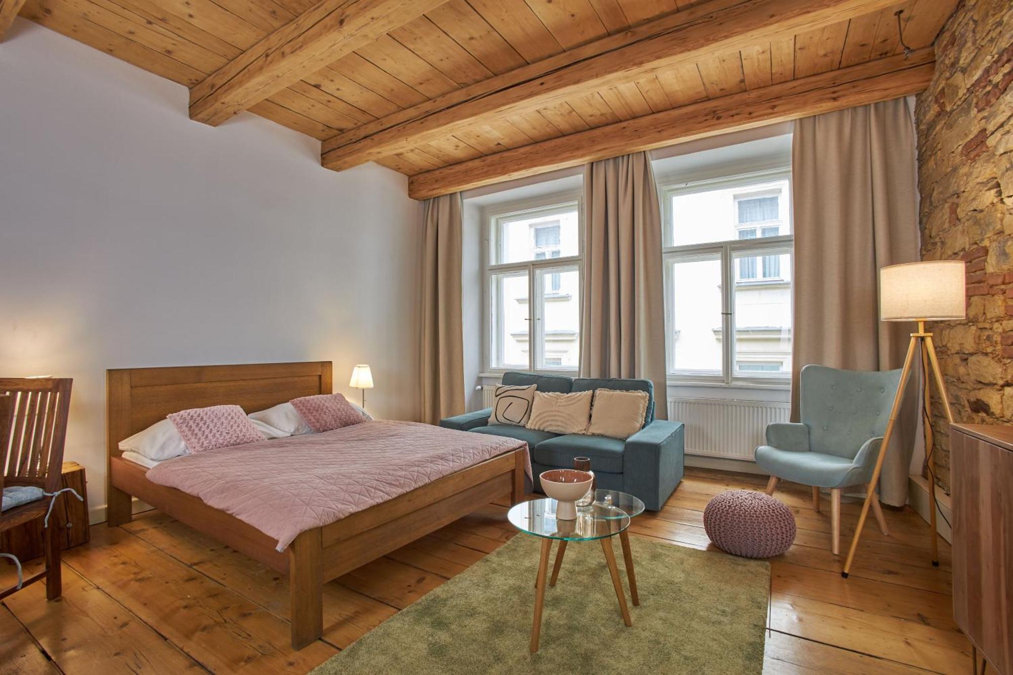 Jeruzalemska - Synagogue Apartments Praha Bagian luar foto